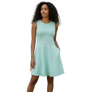 H&M MINT SKATER DRESS SZ.6 EUC